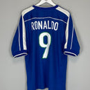 Camisa Brasil Reserva 1998- Versão Retro - RONALDO - 9