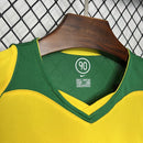 Camisa Brasil Titular 2004 - RONALDINHO Número 10 - Versão Retro