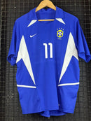 Camisa Brasil II 2002 - Versão Retro - RONALDINHO GAÚCHO - 11