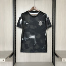 Camisa Corinthians Pré-Jogo  25/26 - Preta